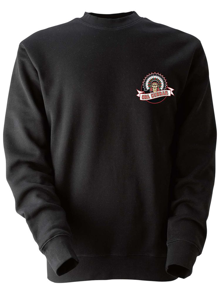 Collegetröja, Svart (Goa Gubbar Supportershop)