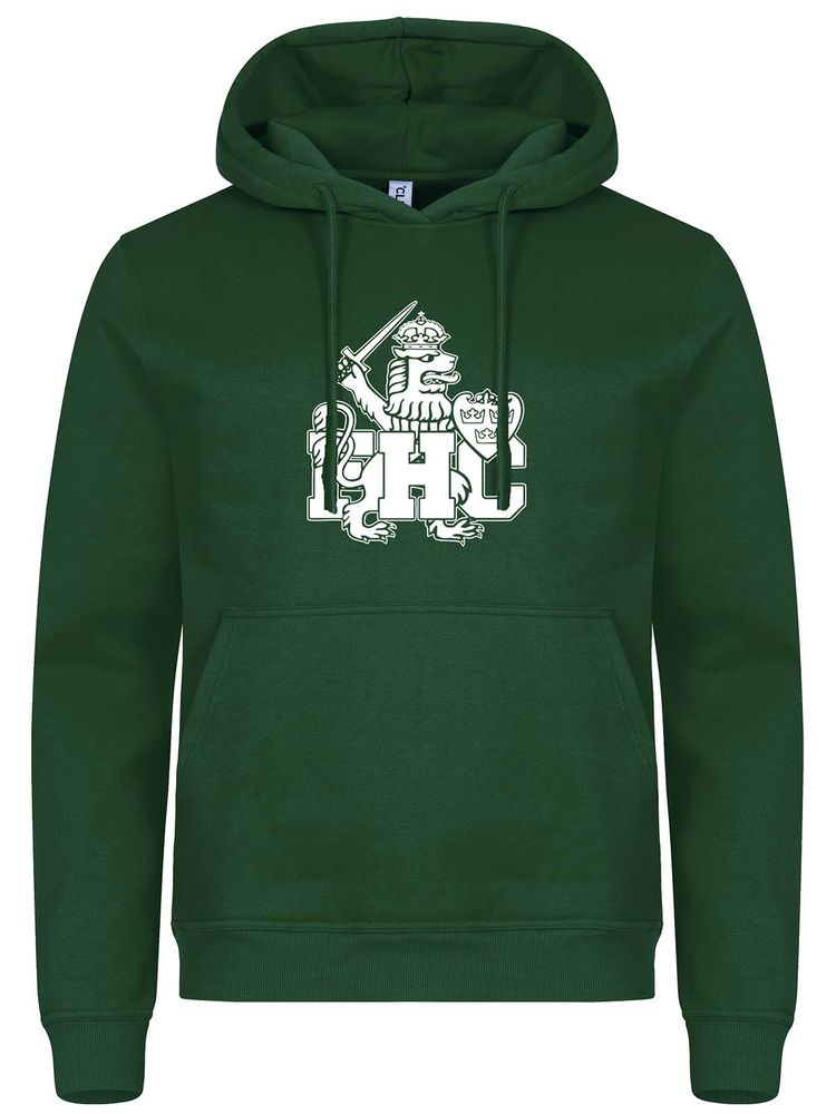 Hoodie - White lion, Green (Goa Gubbar Supportershop)