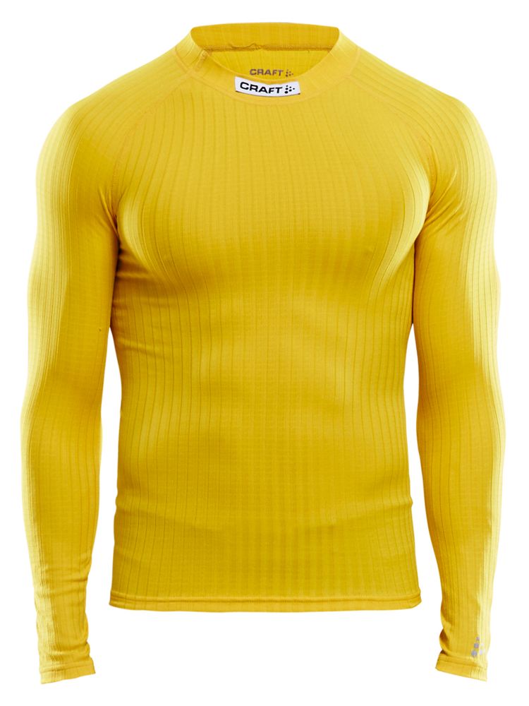 Craft Progress Baselayer CN LS, Yellow (Hällesåker IF)