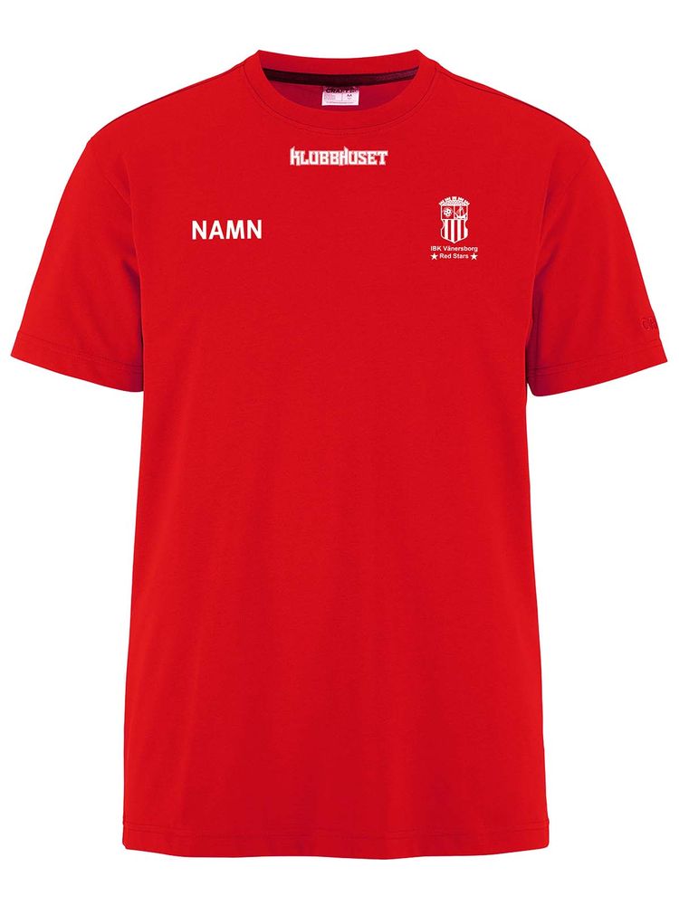 Craft T-shirt COMMUNITY 2.0, Bright Red (IBK Vänersborg)