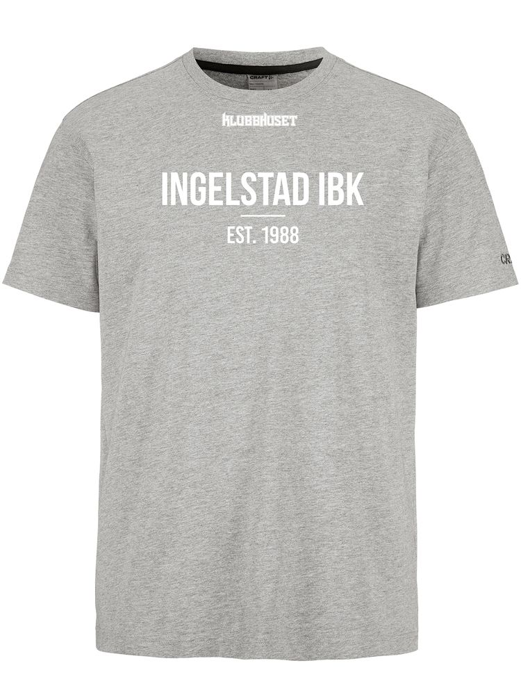 Craft T-shirt COMMUNITY 2.0, Grey - Supporter (Ingelstad IBK)