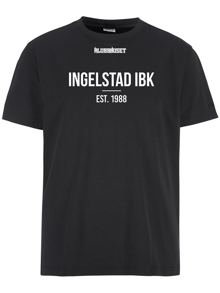 Craft T-shirt COMMUNITY 2.0, Black - Supporter (Ingelstad IBK)