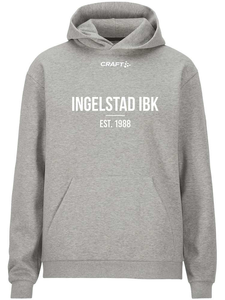 Craft Hoodie COMMUNITY 2.0, Grey - Supporter (Ingelstad IBK)