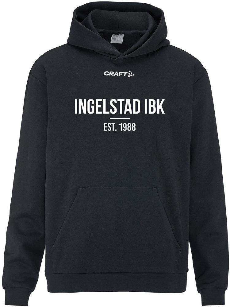 Craft Hoodie COMMUNITY 2.0, Black - Supporter (Ingelstad IBK)