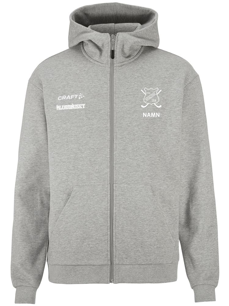 Craft Hoodie COMMUNITY 2.0 FZ, Grey Melange (Ingelstad IBK)