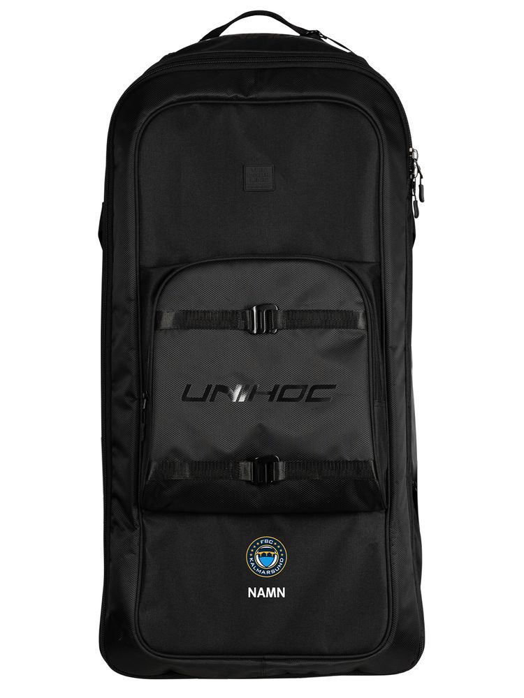 Unihoc Goalie Backpack DARK LINE (FBC Kalmarsund)