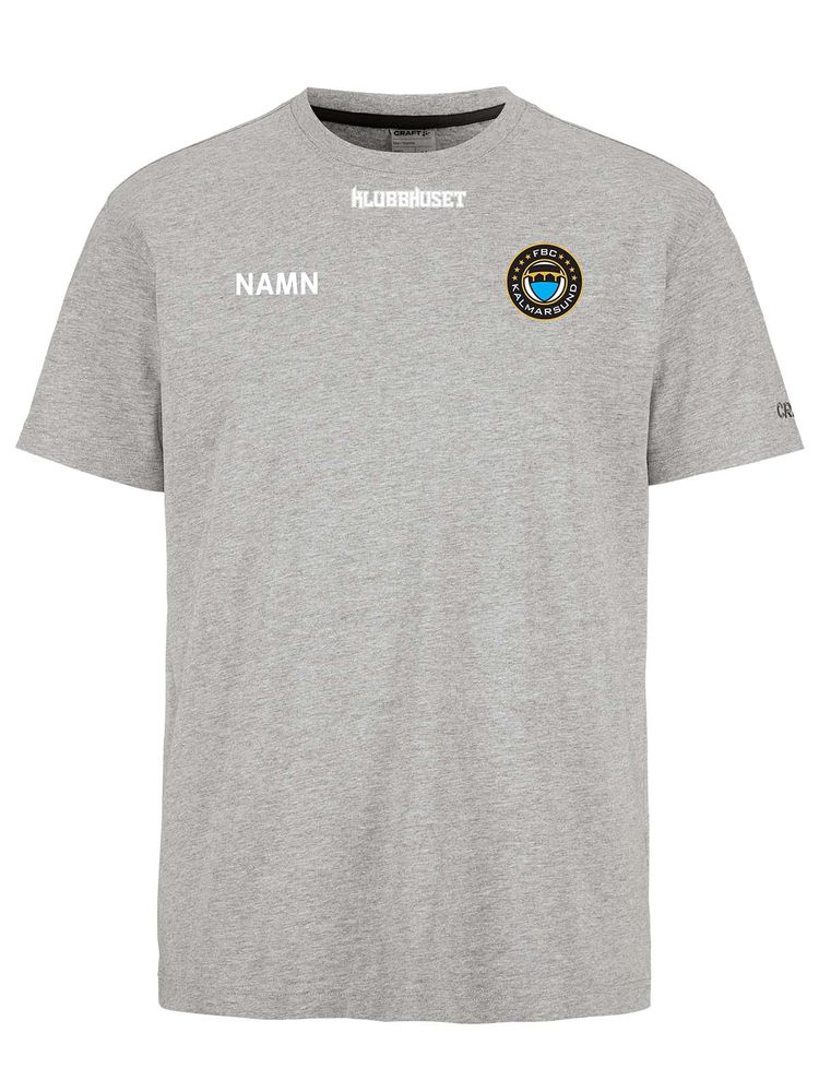 Craft T-shirt COMMUNITY 2.0, Grey Melange (FBC Kalmarsund)