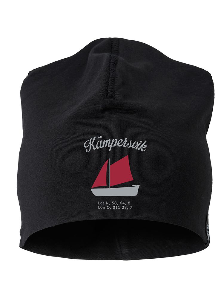 Kämpersvik Beanie (Low), Black (modell 1)
