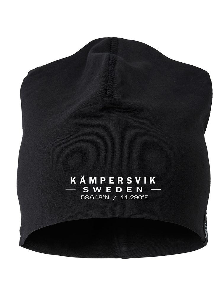 Kämpersvik Beanie (Low), Black (modell 2)