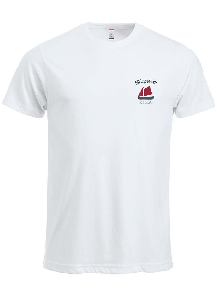 T-shirt - Dinghy, White (Kämpersvik)