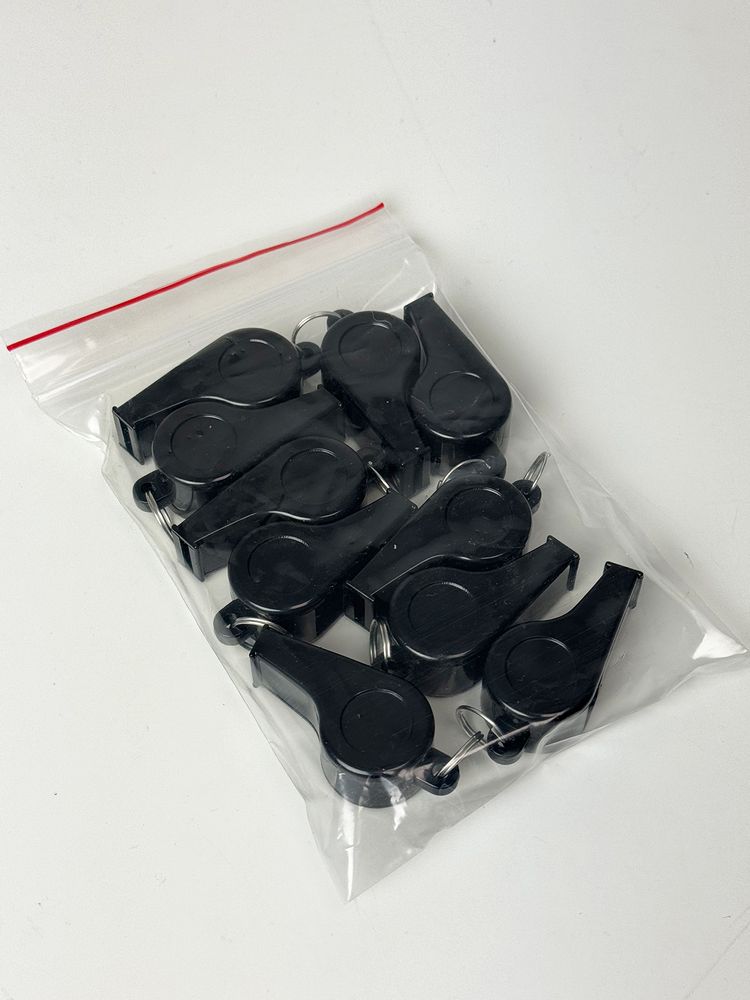 KH Whistle - Large (10-pack) - Black