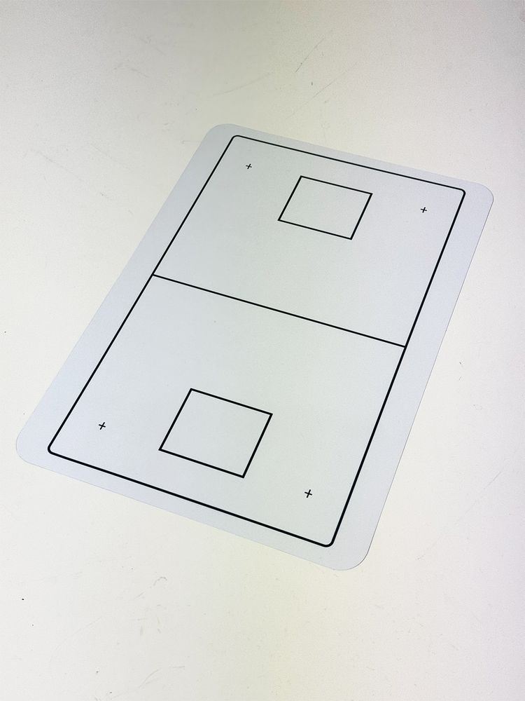 Magnetic Board for Floorball - White