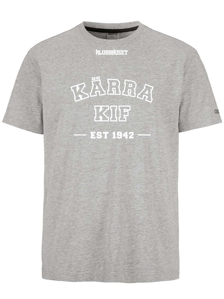 Craft T-shirt COMMUNITY 2.0, Grey Melange (Kärra KIF)