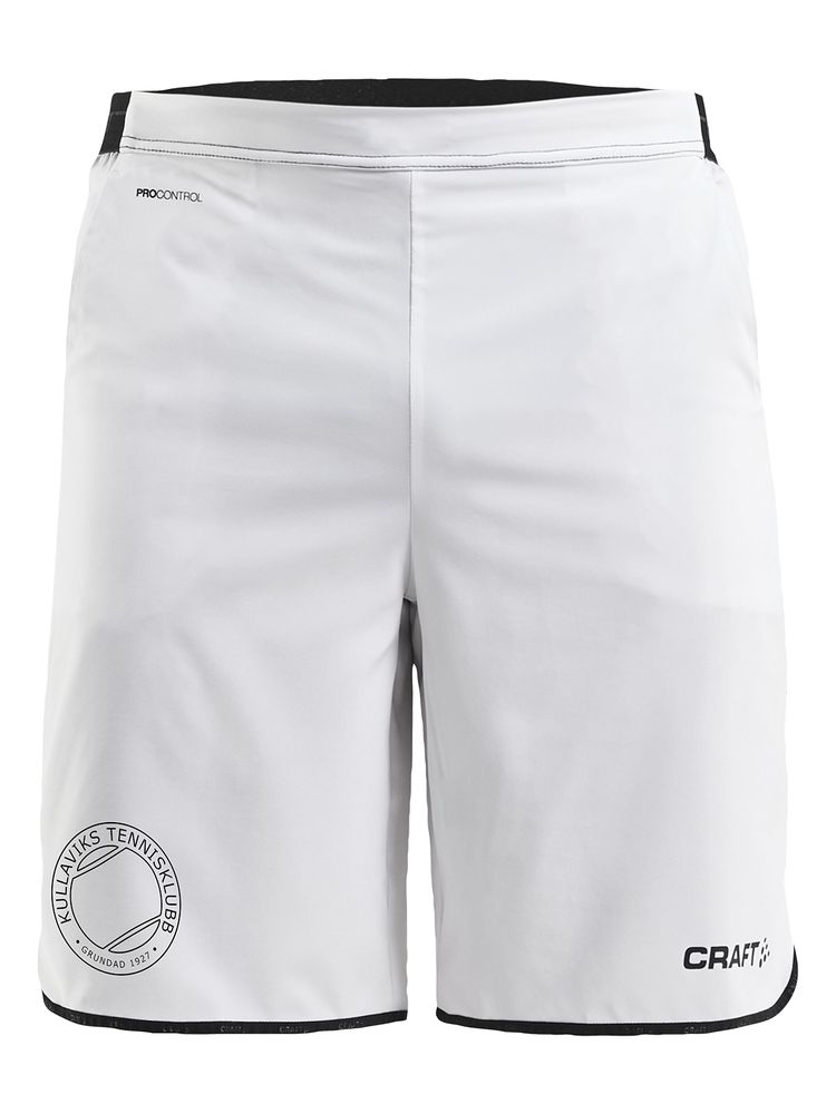 Craft Shorts Pro Control, White (Kullaviks Tennisklubb)