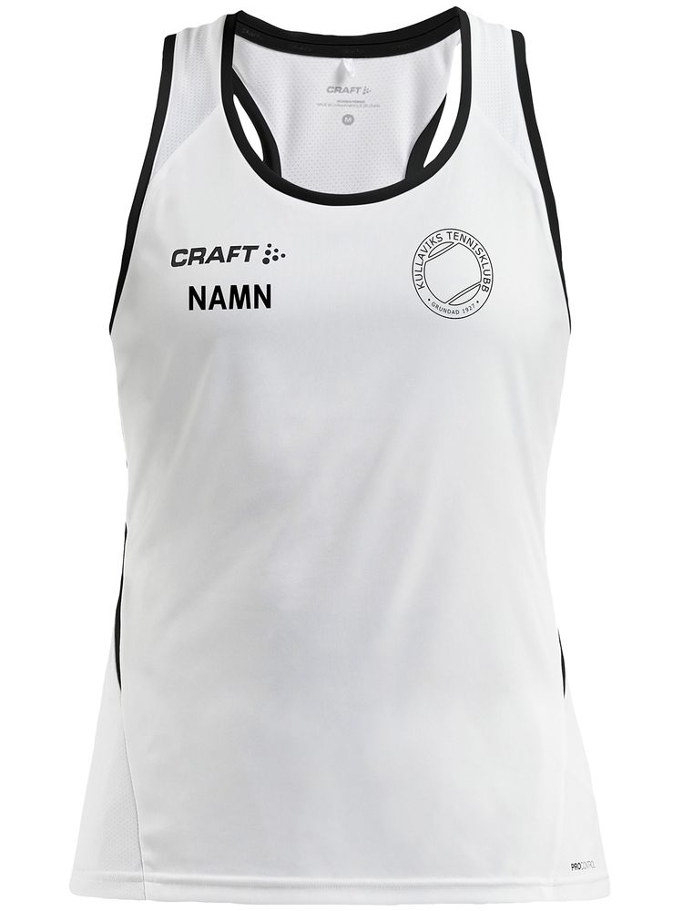 Craft Singlet Pro Control W, White (Kullaviks Tennisklubb)