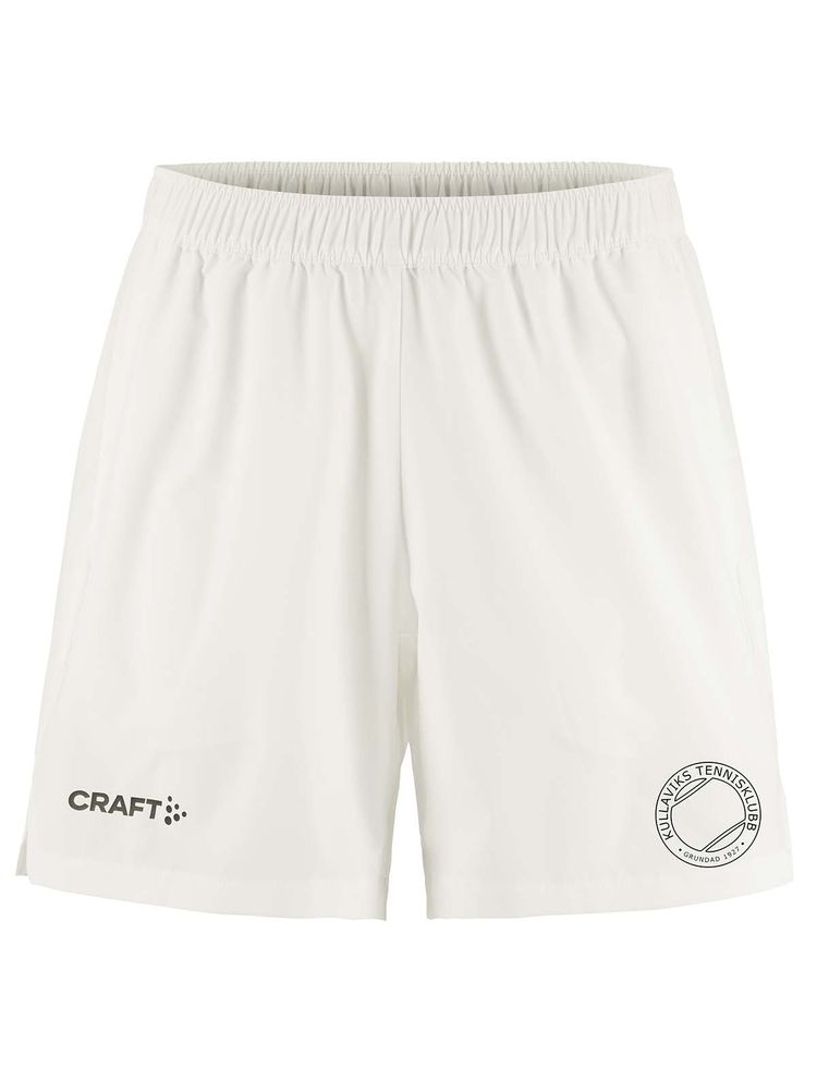 Craft Shorts ABILITY - med fickor, White (Kullaviks Tennisklubb)