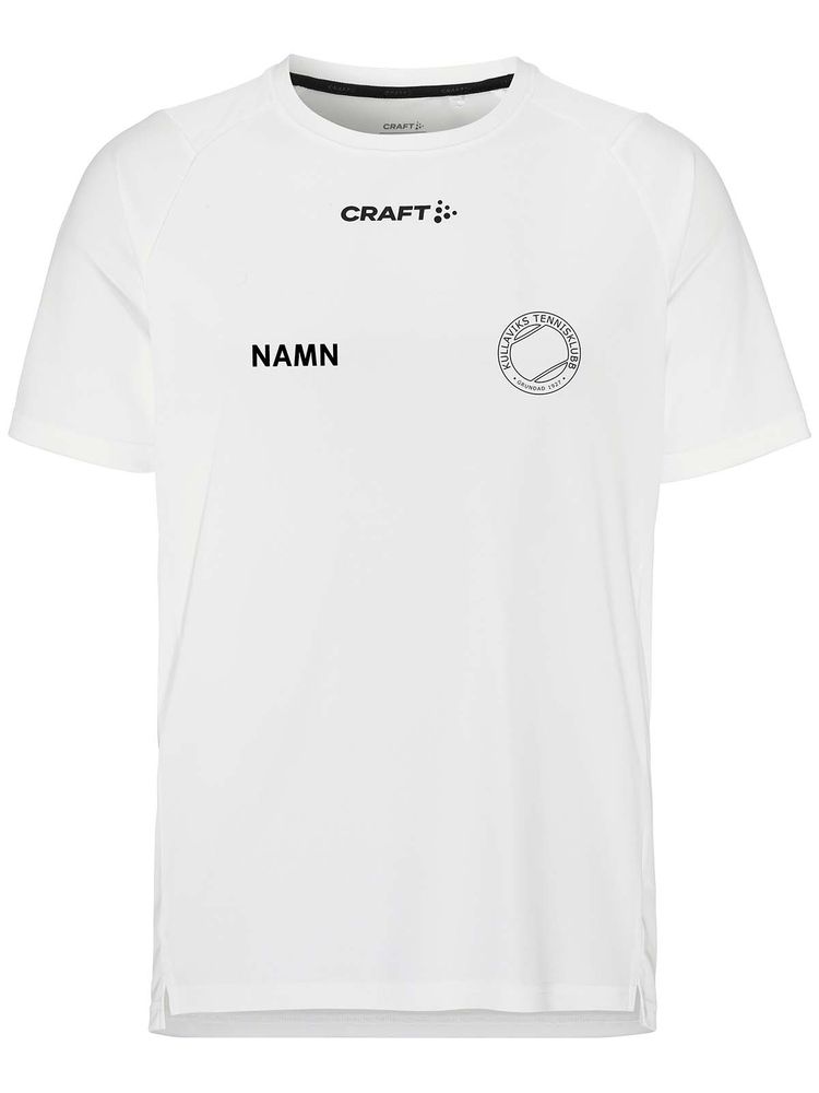 Craft T-shirt RUSH 2.0, White (Kullaviks Tennisklubb)