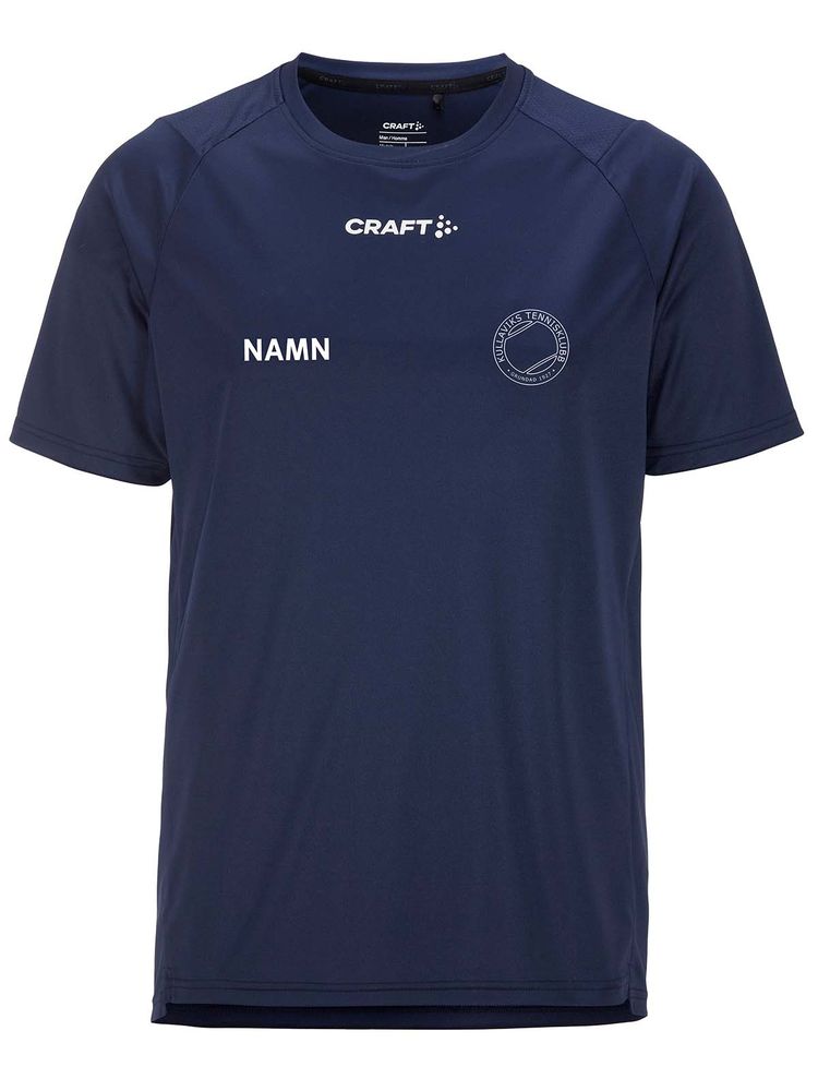 Craft T-shirt RUSH 2.0, Navy (Kullaviks Tennisklubb)