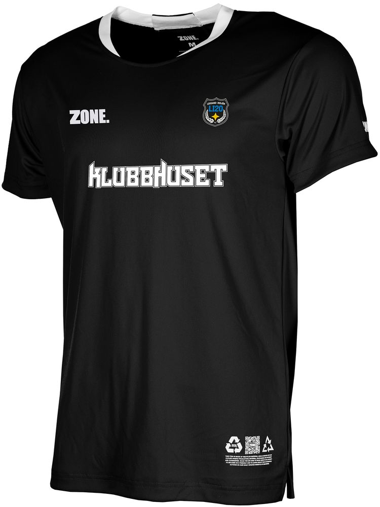 Zone T-shirt CLUB, Black (LI20 - Leksand/Insjön)