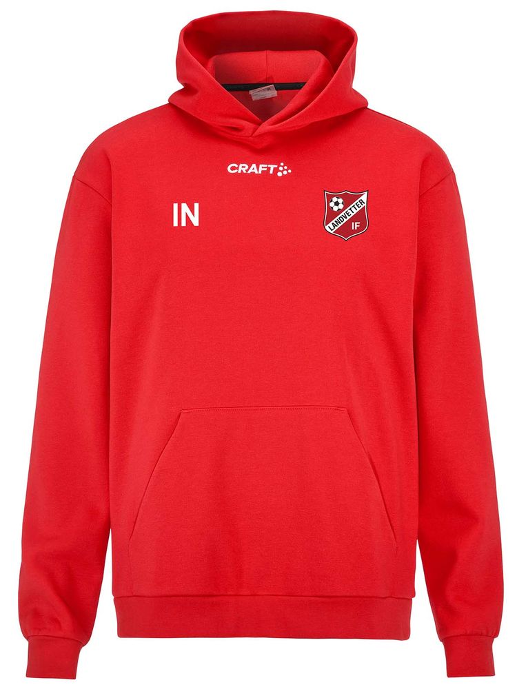 Craft Hoodtröja COMMUNITY 2.0, Bright Red (Landvetter IF)