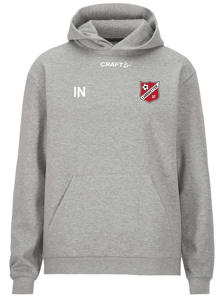 Craft Hoodtröja COMMUNITY 2.0, Grey Melange (Landvetter IF)