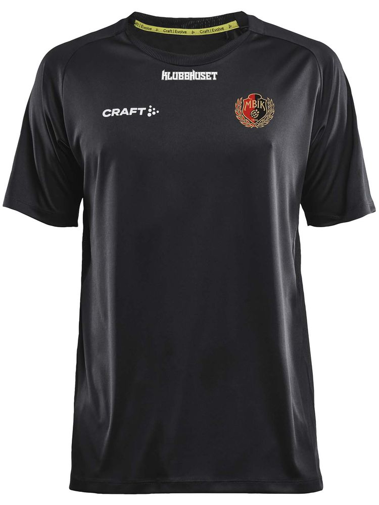 Craft T-shirt Evolve, Black (Marieholm IK)