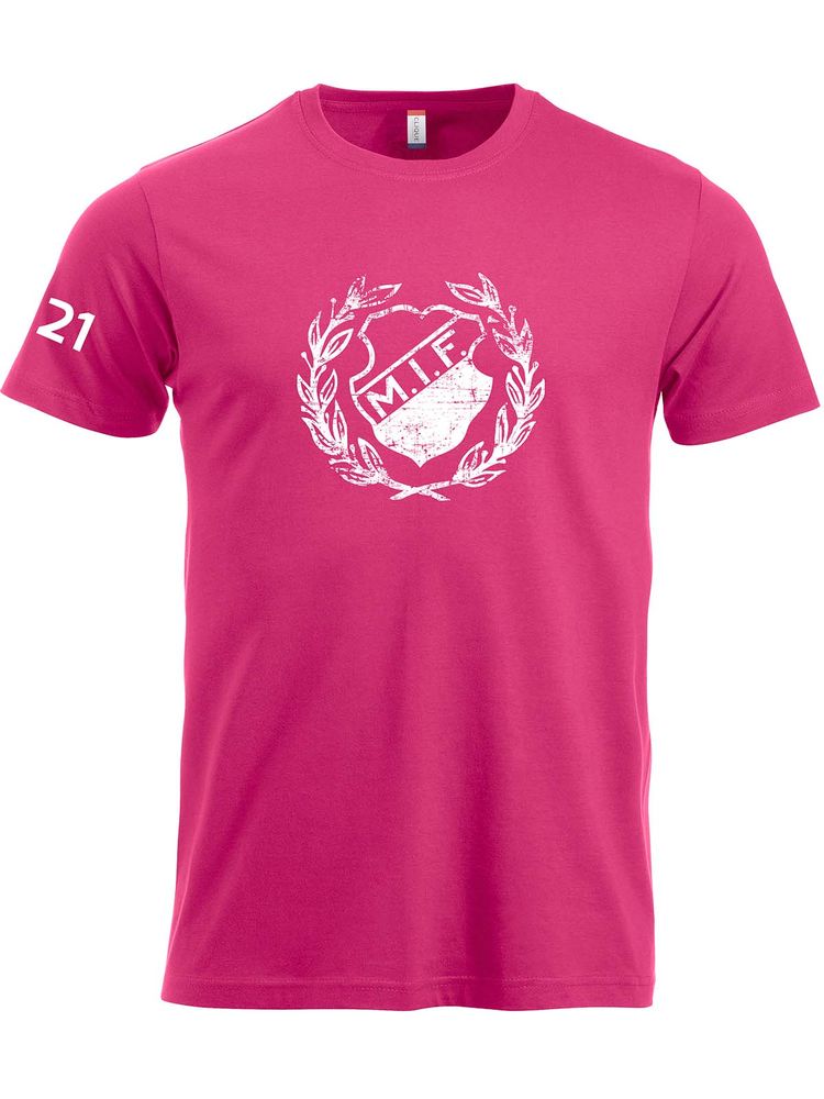 T-shirt - Supporter, Rosa (Mölnlycke IF)