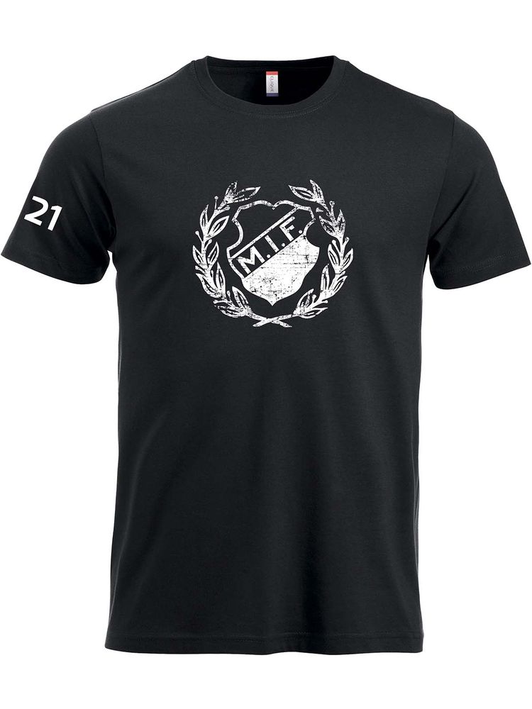 T-shirt - Supporter, Svart (Mölnlycke IF)