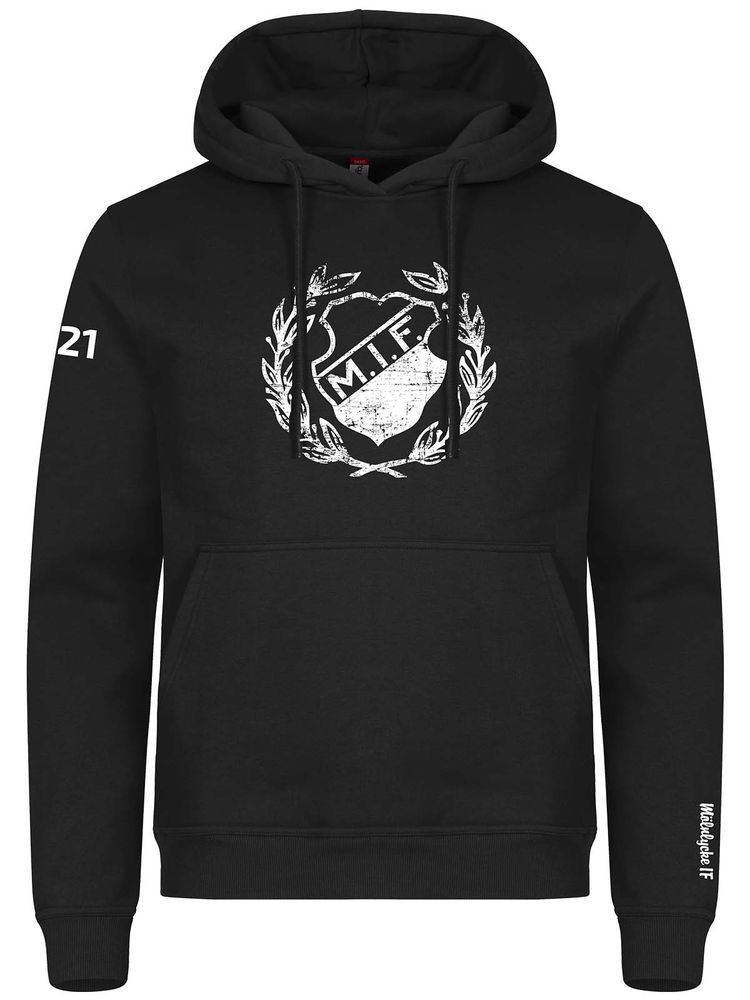 Hoodtröja - Supporter, Black (Mölnlycke IF)