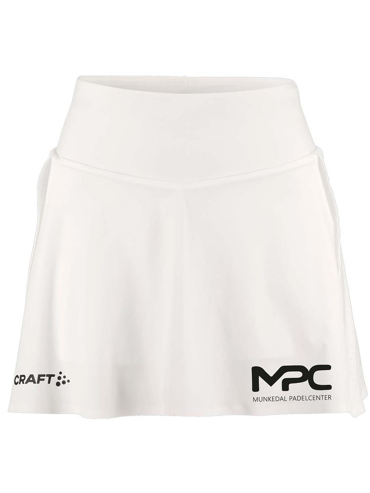 Craft Kjol ABILITY med fickor, Vit (Munkedal Padel Center)