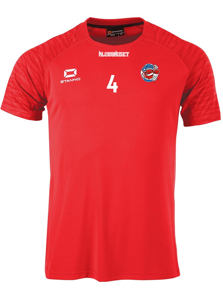 Stanno T-shirt BOLT, Red (Överby IBK)