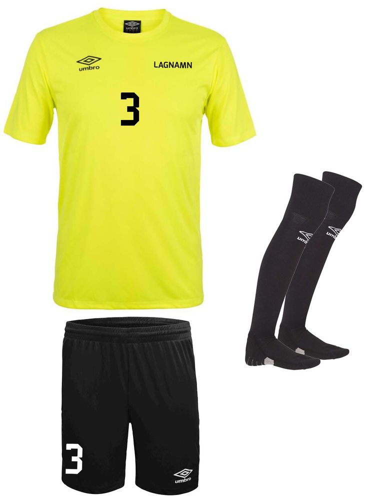 UMBRO MATCHPAKET CUP - Gul