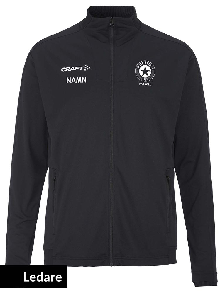 Craft Training Jacket EVOLVE 2.0 FZ - Coach, Black (Proletären FF)
