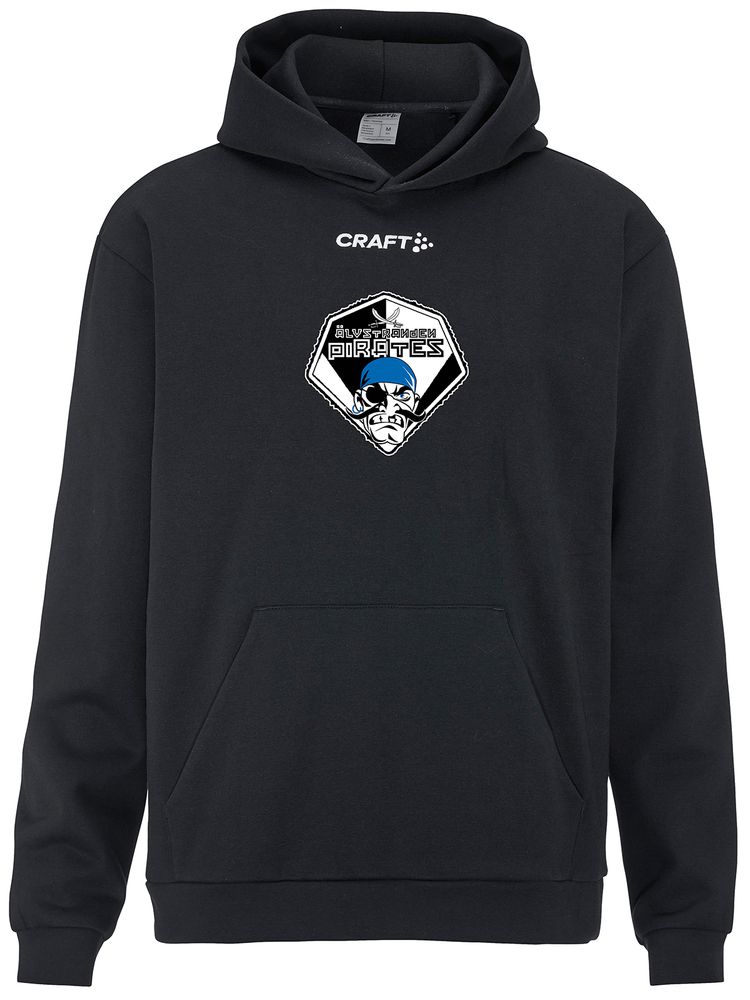 Craft Hoodie COMMUNITY 2.0, Black - big logo (IBF Älvstranden)