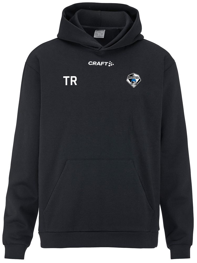 Craft Hoodie COMMUNITY 2.0, Black - small logo (IBF Älvstranden)