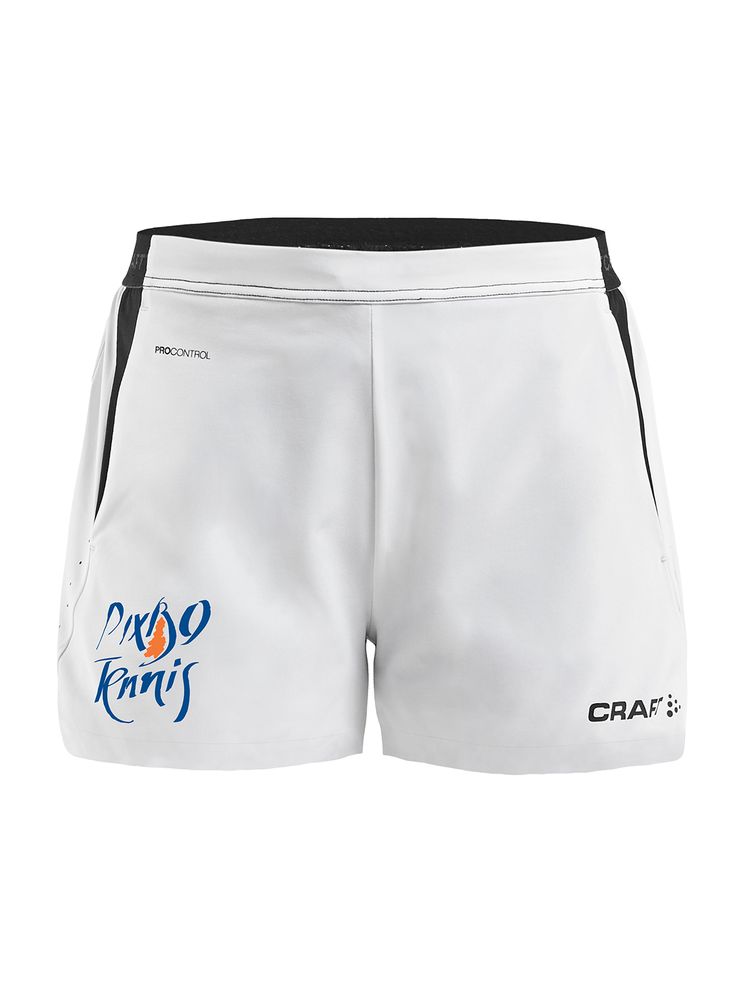Craft Shorts Pro Control - Women, White (Pixbo Tennis)