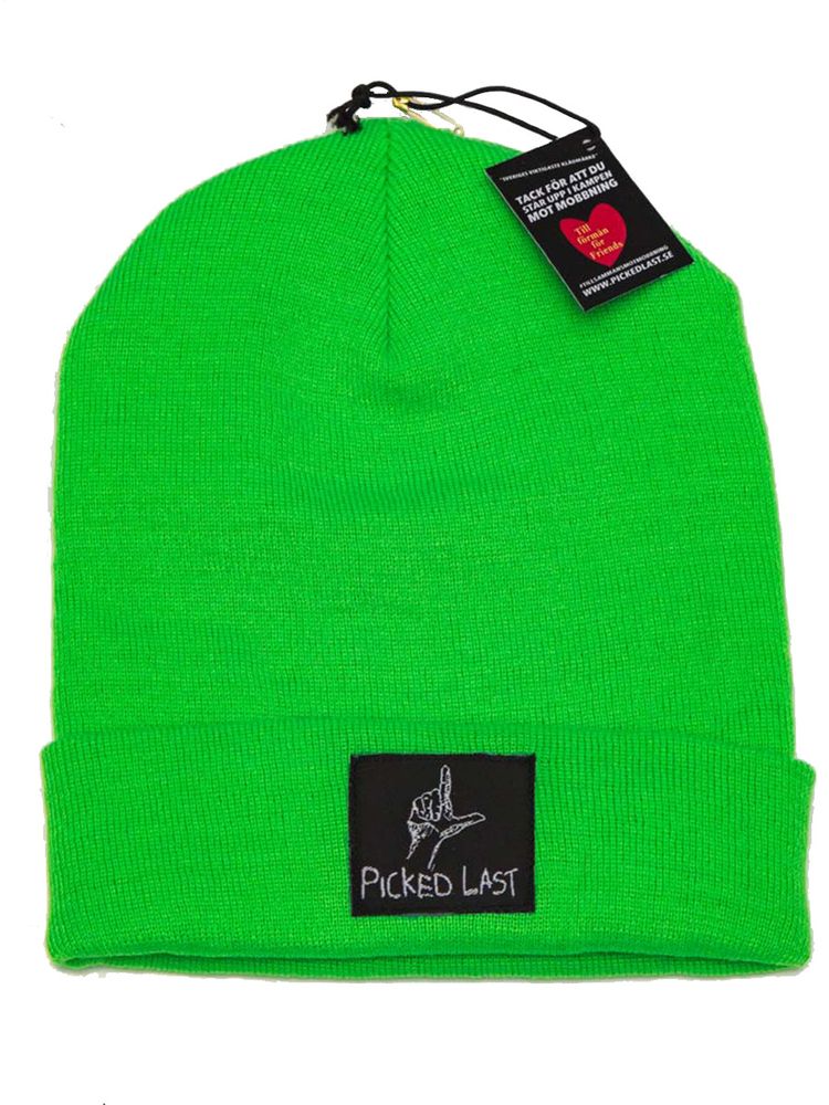 Picked Last Beanie - Neon Green