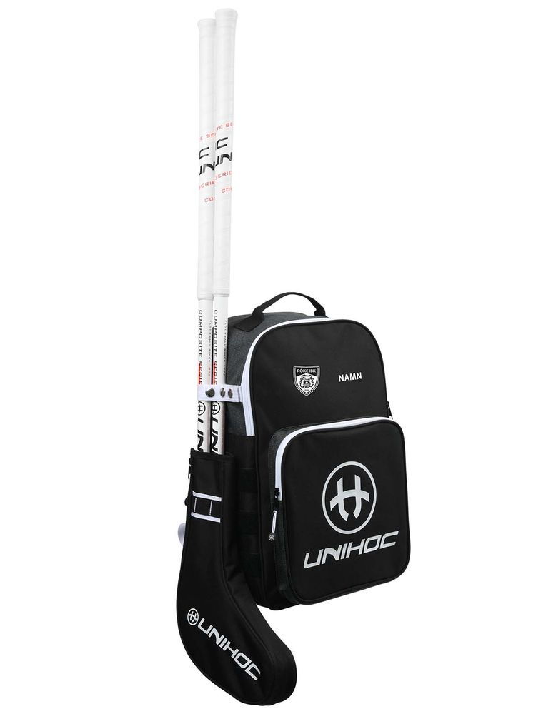 Unihoc Backpack TACTIC (with stick holder) (Röke IBK)