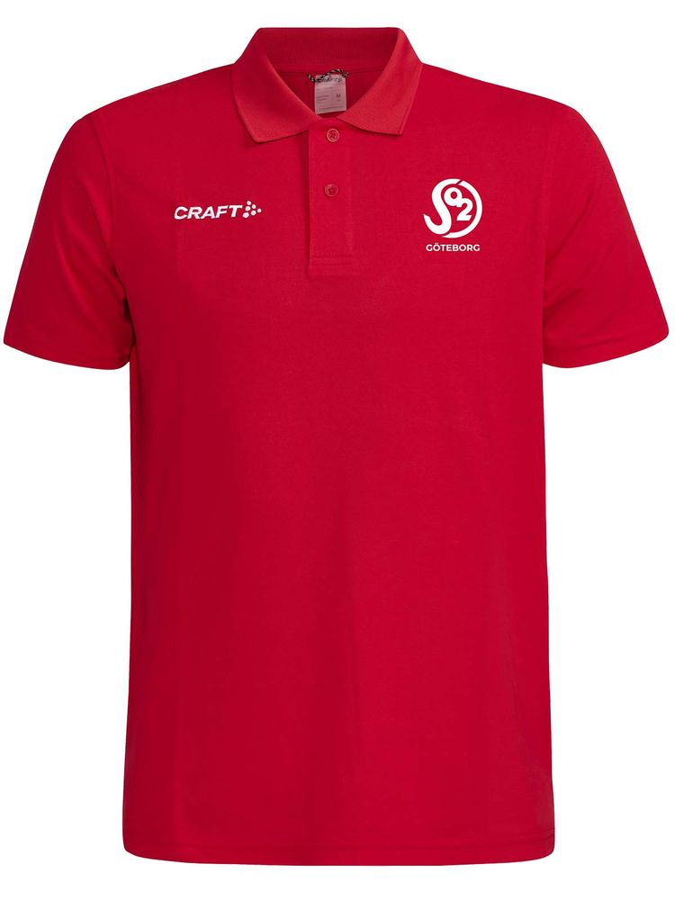 Craft Polo - Supporter, Red (Simklubben S02)