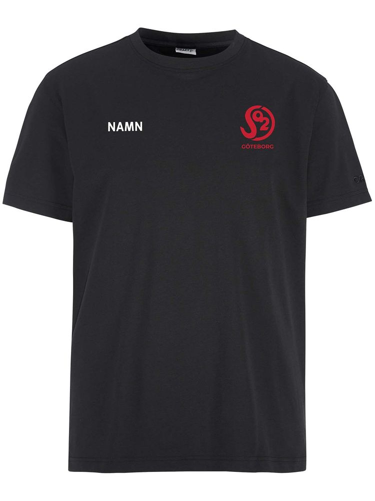 Craft T-shirt COMMUNITY 2.0, Black (Simklubben S02)
