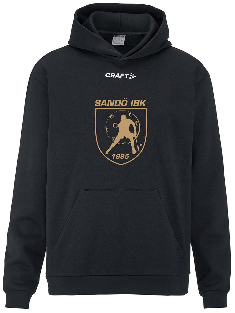 Craft Hoodie COMMUNITY 2.0, Black - big logo (Sandö IBK)