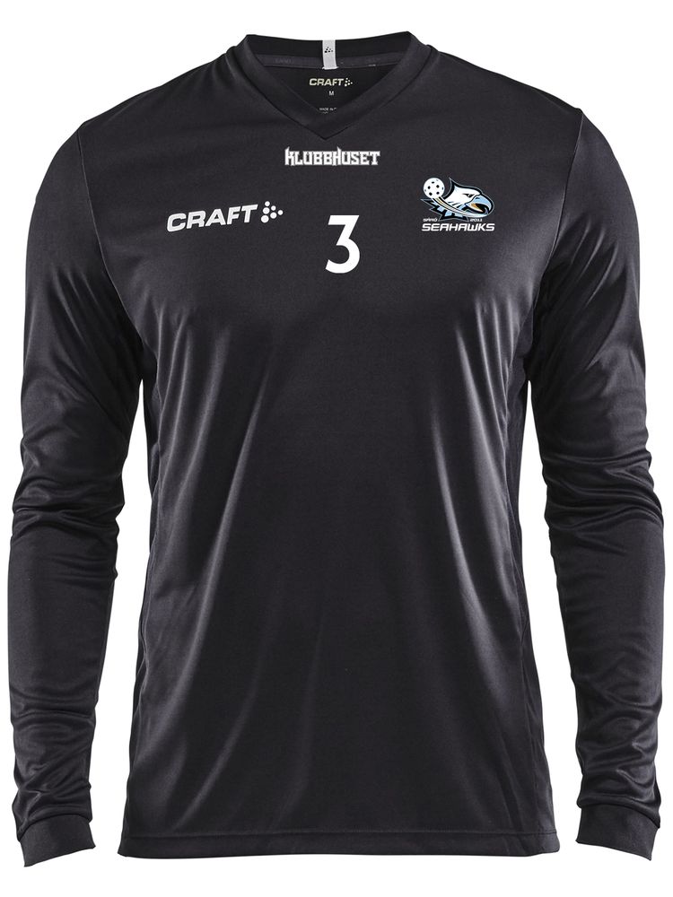 Craft Uppvärmningströja SQUAD GO LS (Särö Seahawks)