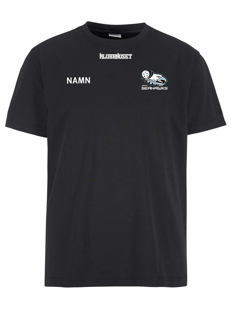 Craft T-shirt COMMUNITY 2.0, Black (Särö Seahawks)