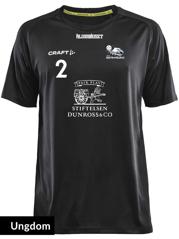 Craft T-shirt Evolve - Ungdom (Särö Seahawks)