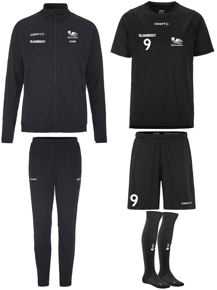 CRAFT SPELARPAKET (EVOLVE 2.0 FZ + RUSH 2.0 + EVOLVE 2.0) - Senior (Särö Seahawks)