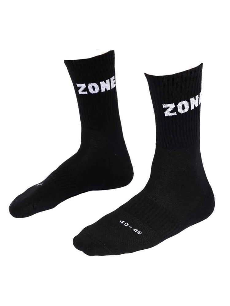 Zone Sock CLUB Low, Black (Sundsvall FBC)