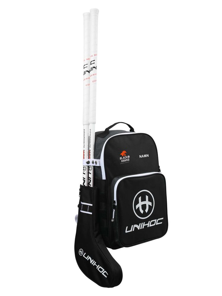Unihoc Backpack TACTIC (with stick holder) (Sandareds IBS)