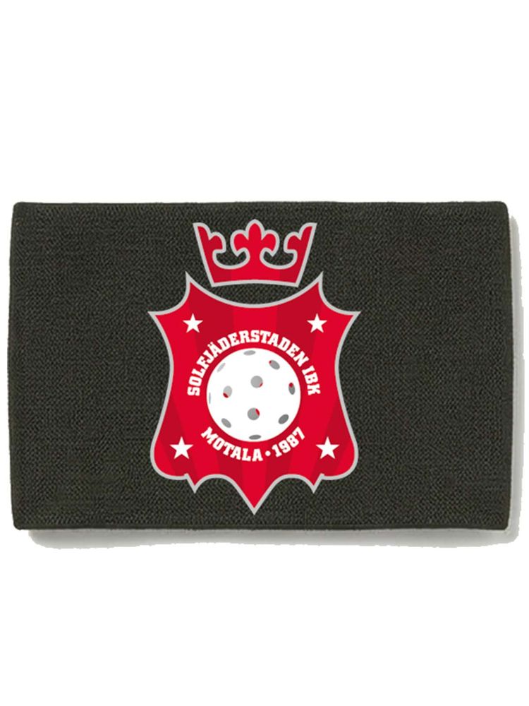 Kaptensbindel med kardborre, Black (Solfjäderstaden IBK)