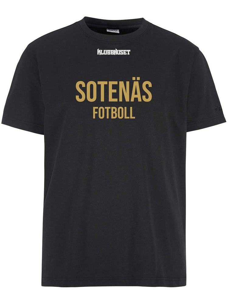 Craft T-shirt COMMUNITY 2.0, Svart (Sotenäs Fotboll)