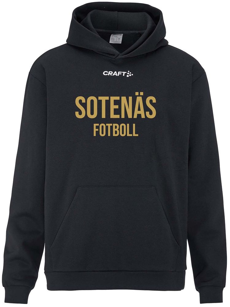 Craft Hoodtröja COMMUNITY 2.0, Svart (Sotenäs Fotboll)